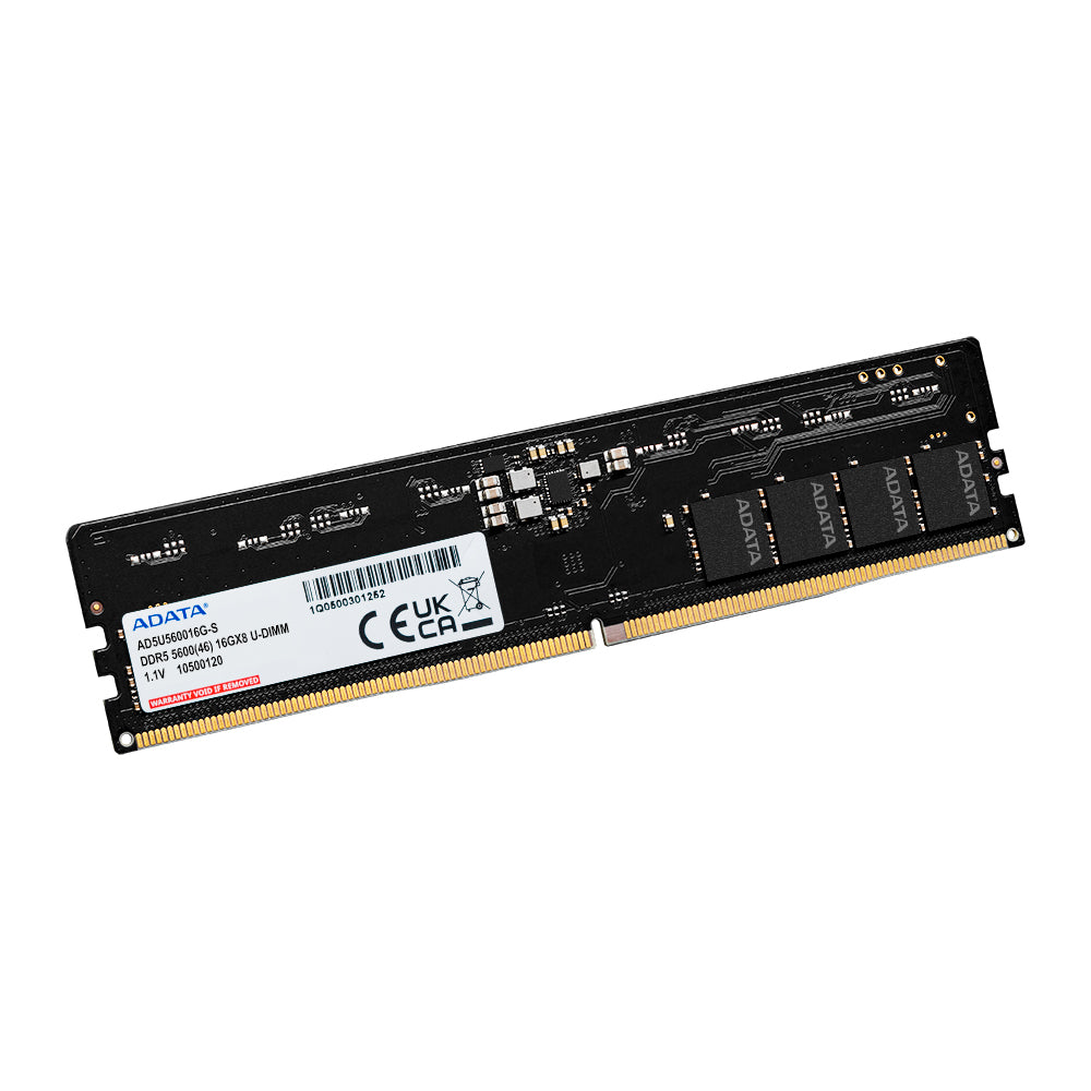 ADATA 16GB DDR5 5600MHz CL46 Desktop Memory Module (UDIMM)
