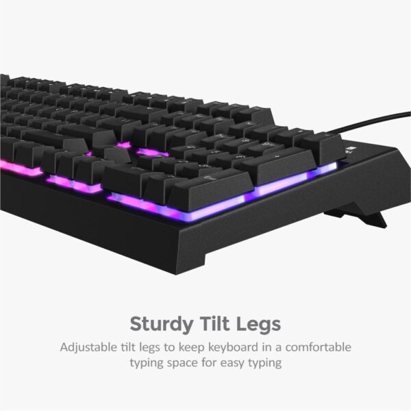 Astrum Backlit Wired Mechanical Gaming Keyboard - KM350