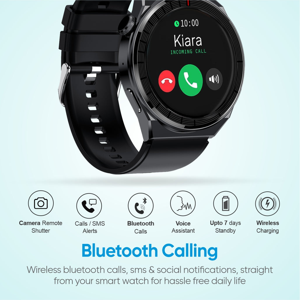 Astrum Sports Smart Watch 1.52" HD IP67 with Wireless Call - MT25