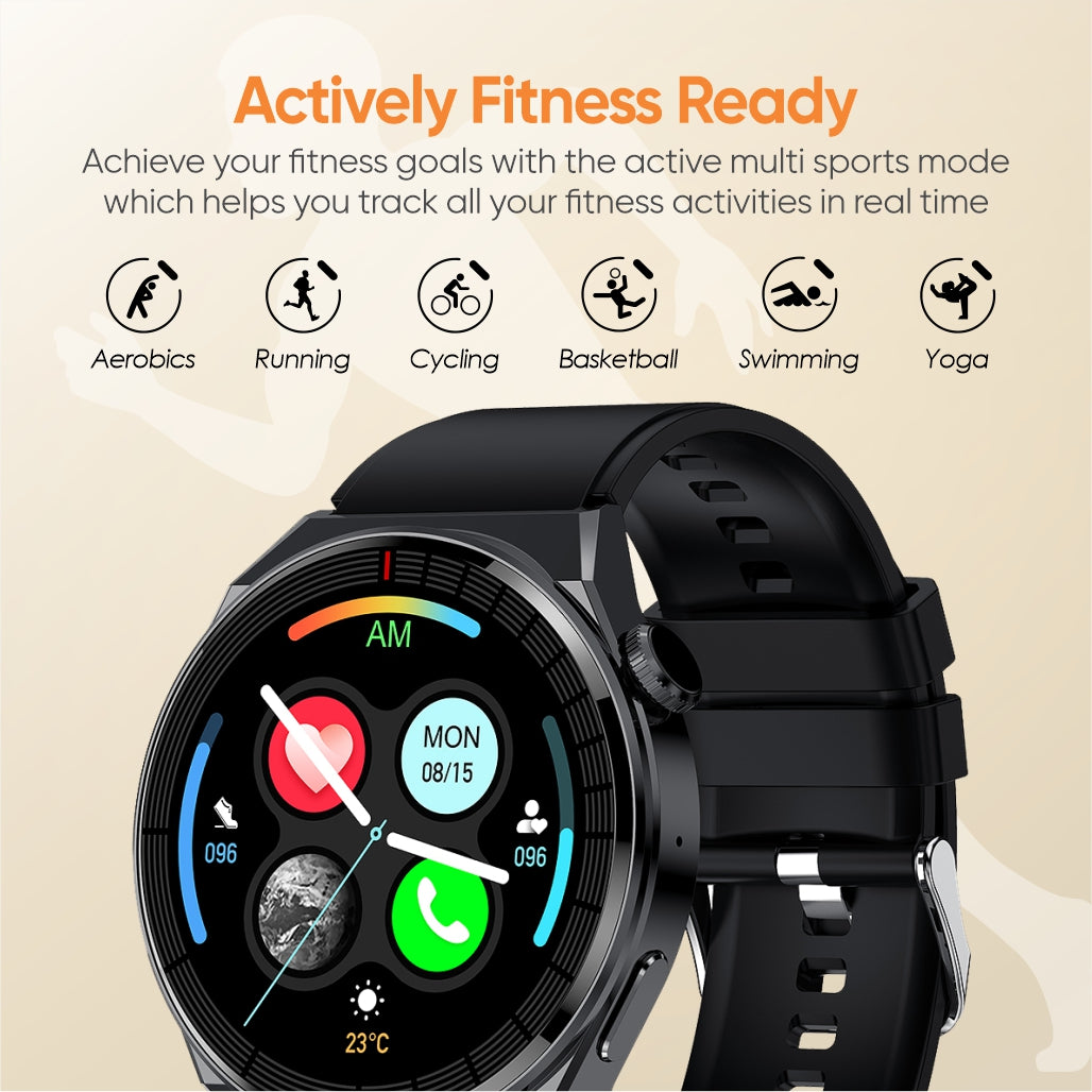 Astrum Sports Smart Watch 1.52" HD IP67 with Wireless Call - MT25