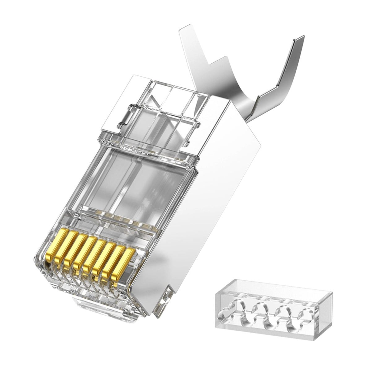 UGREEN Cat 6A Shielded RJ45 Modular Plug 10 Pack