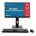 PCBuilder FUSION 24″ Intel Core i5-12400 16GB DDR5 1TB Windows 11 Pro AiO Desktop PC