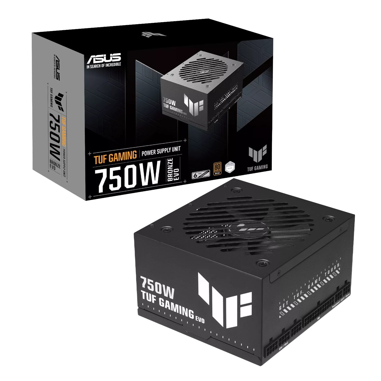 ASUS TUF Gaming 750W 80PLUS Bronze EVO Modular Power Supply