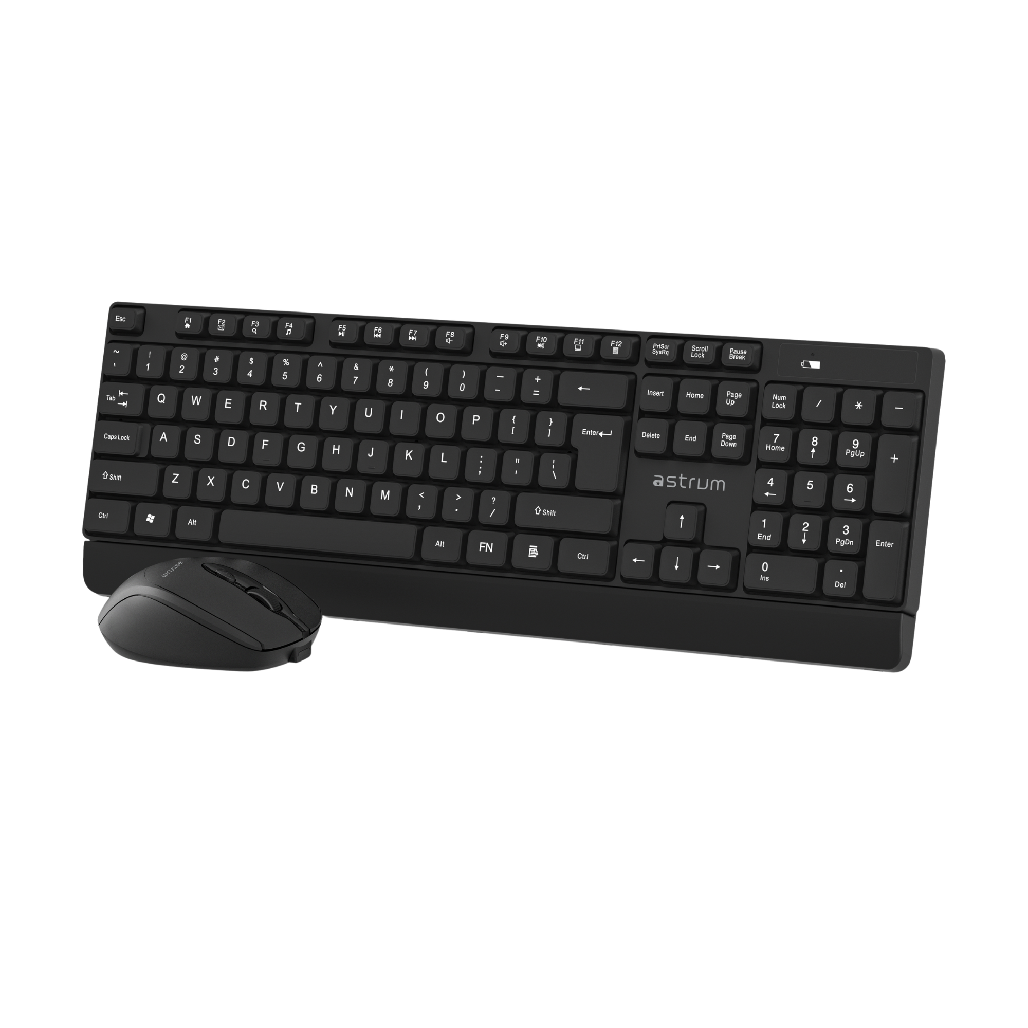 Astrum Wireless Desktop Keyboard and Mouse Combo with Silent Keys - KCX100